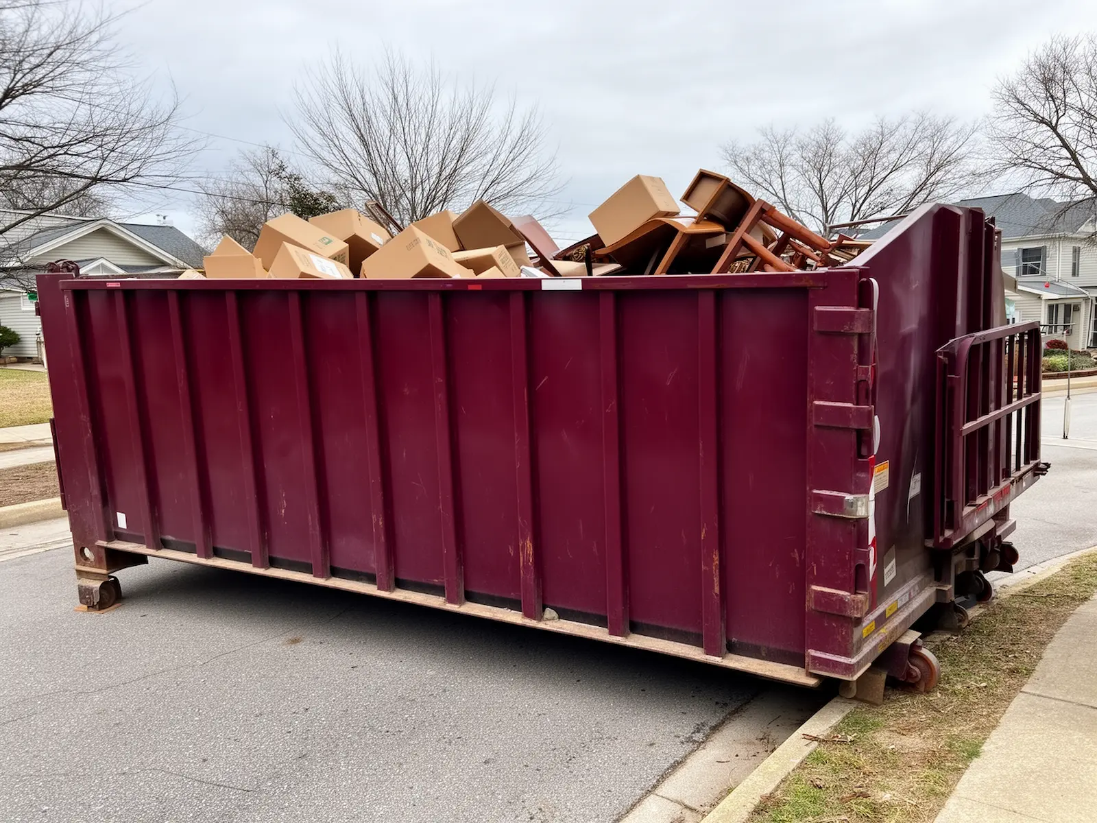 Roll-off dumpster from Split Fork Dumpsters LLC in Coral Springs, FL